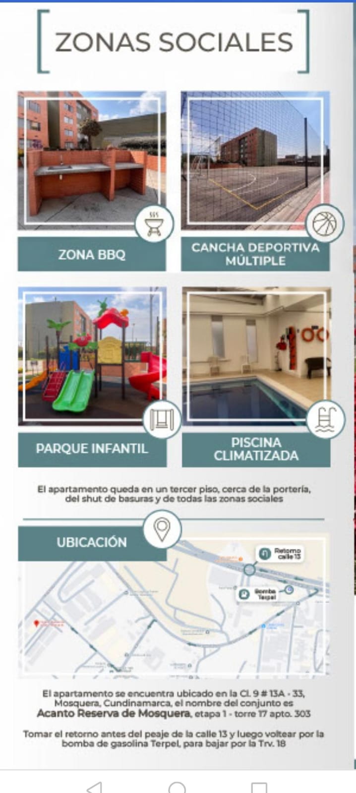 Thumbnail 4 de Apartamento en Venta – 3 Habitaciones, Piscina Climatizada y Zona BBQ
